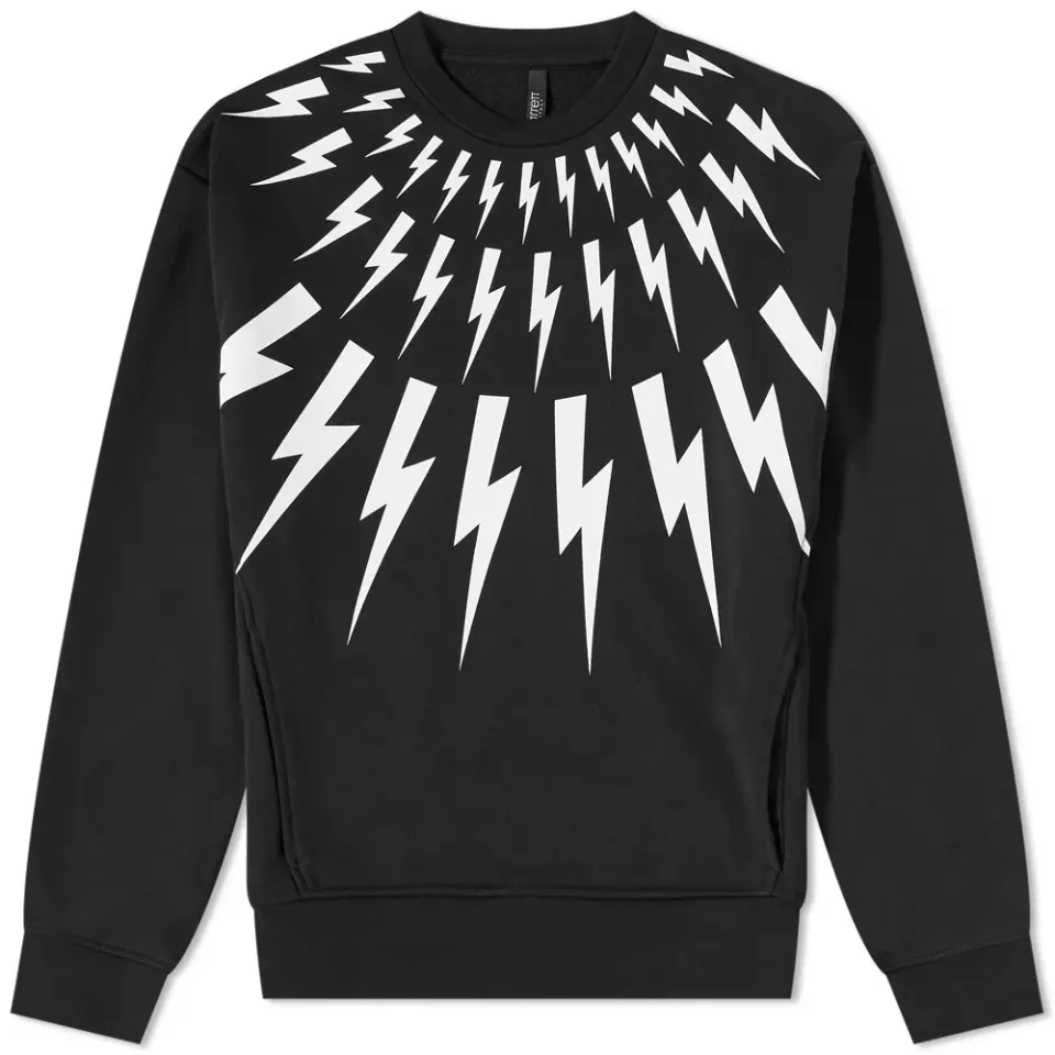 Fair Isle Thunderbolt Sweat