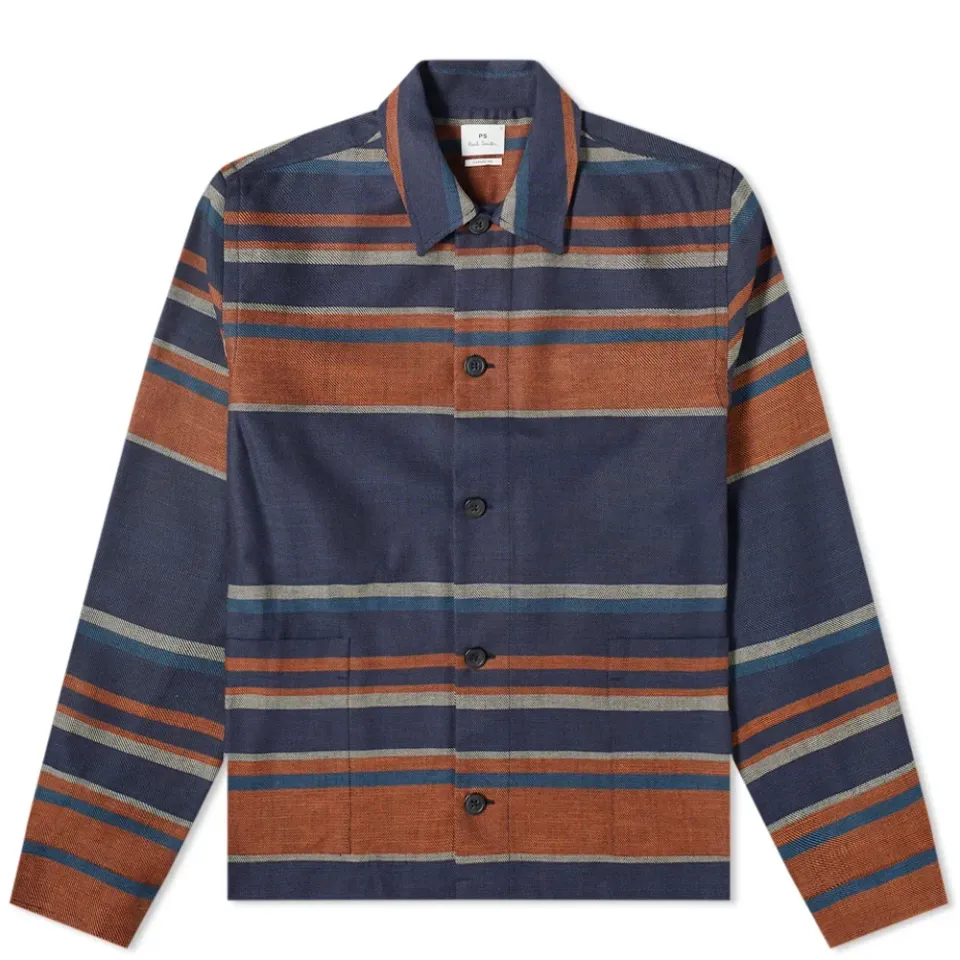 Blanket Stripe Overshirt