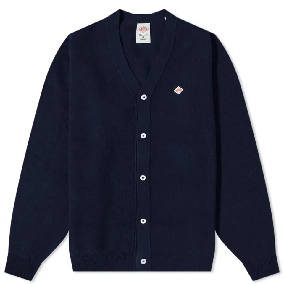 Logo Lambswool Cardigan
