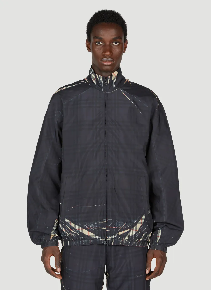 Sliced Check Jacket
