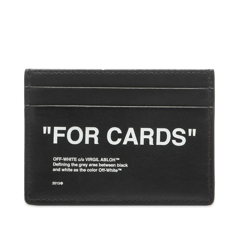 Calf Skin Quote Cardholder
