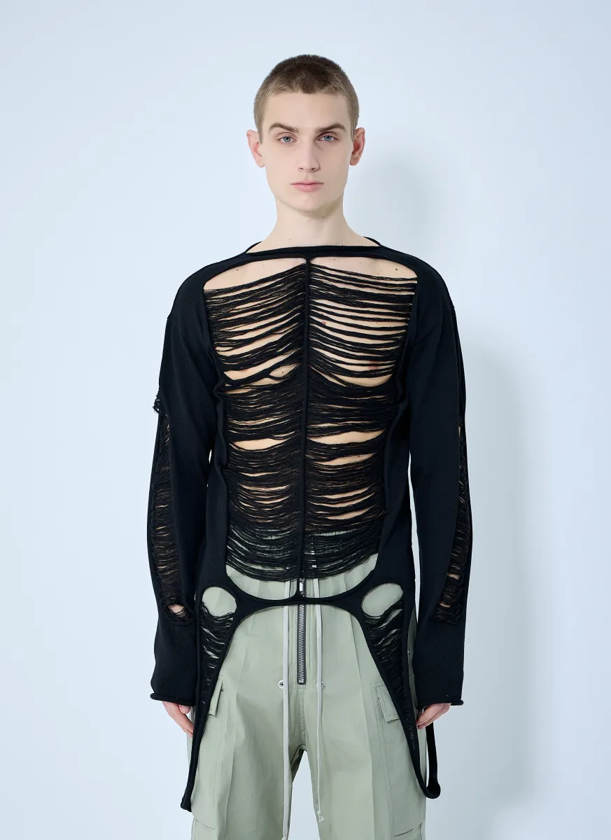 Laddered Sweater
