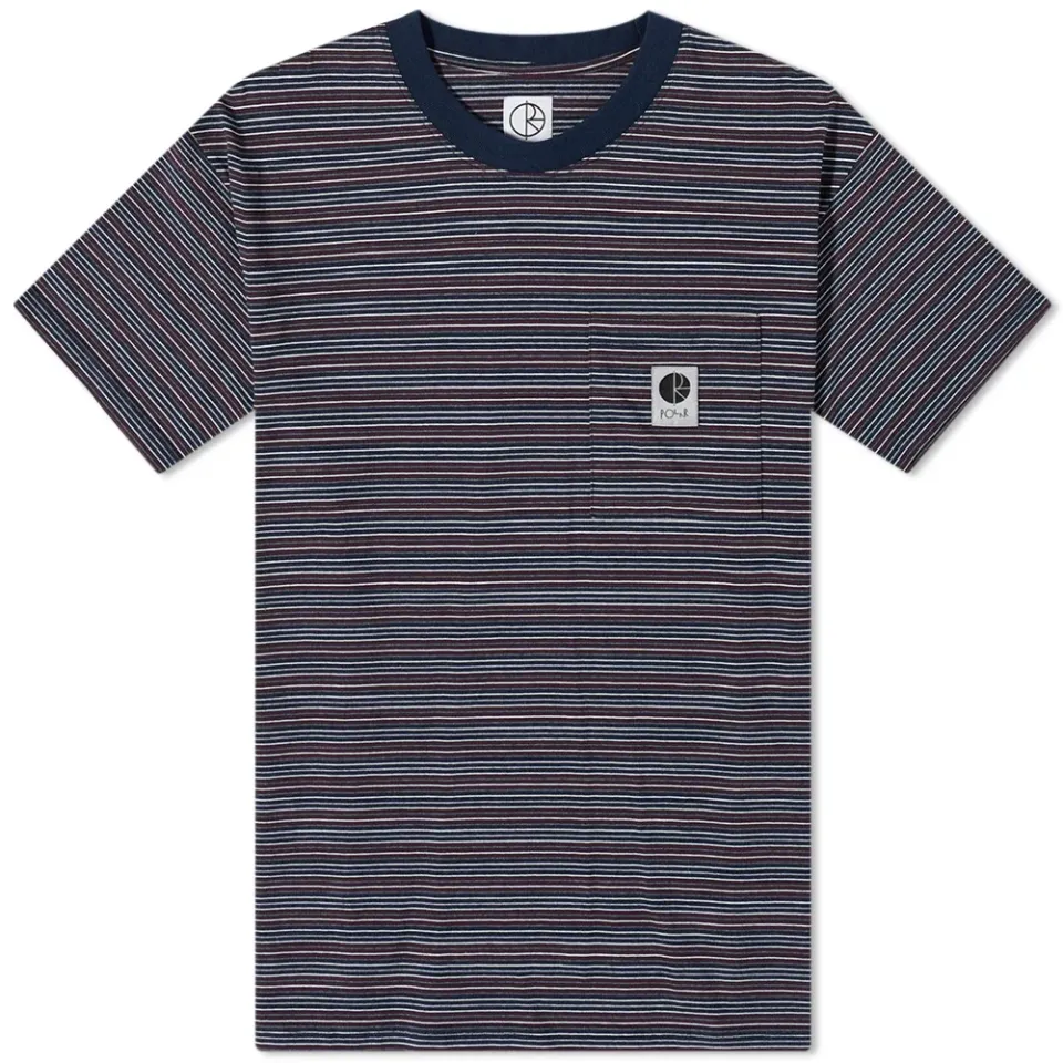 Polar Skate Co. Stripe Pocket T-Shirt