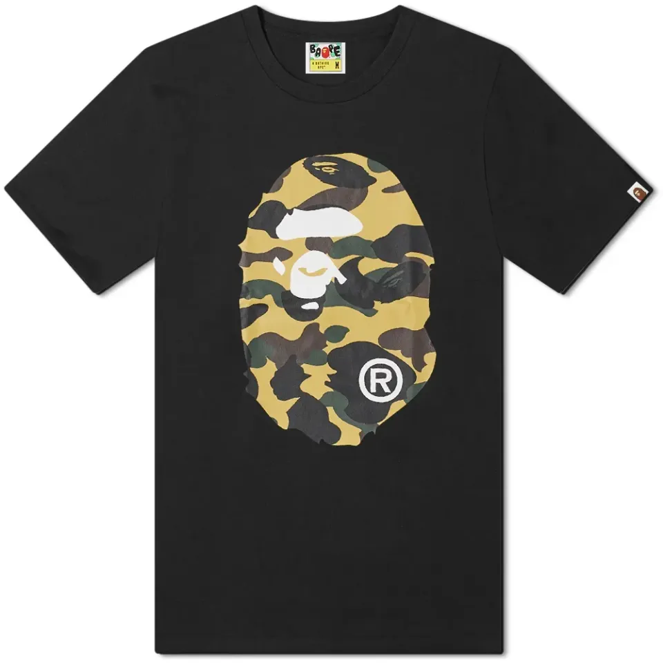 1st Camo Big Ape Head T-Shirt