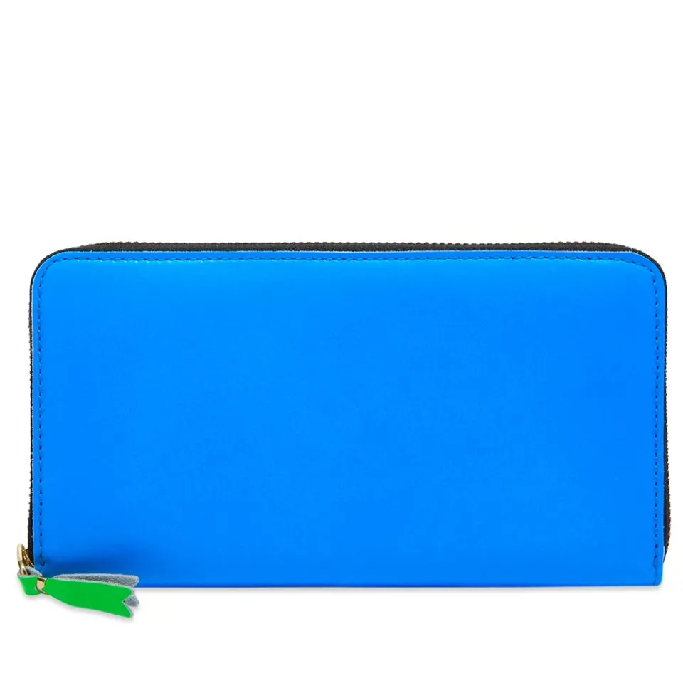 Comme des Garcons Sa0111 Super Fluo Zip Wallet