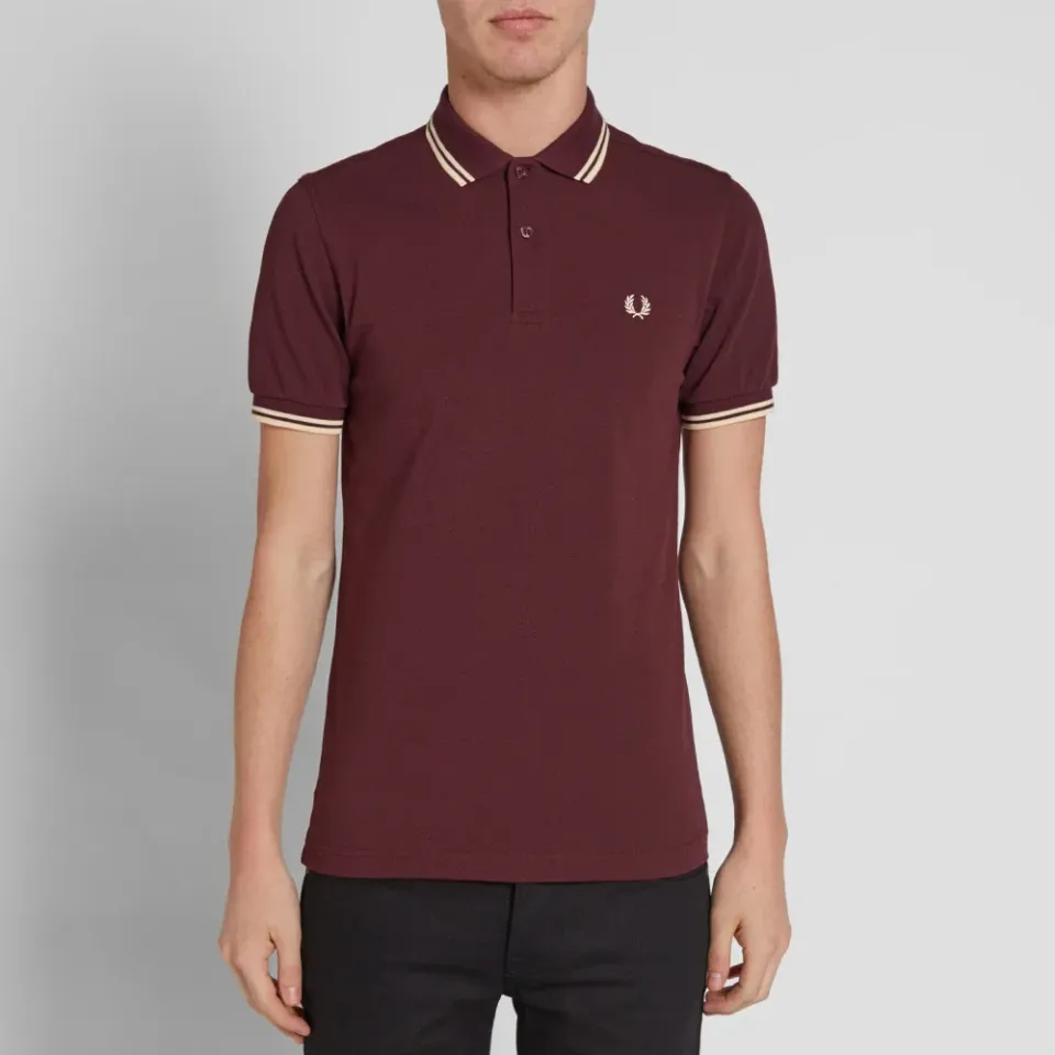 Fred Perry Slim Fit Twin Tipped Polo