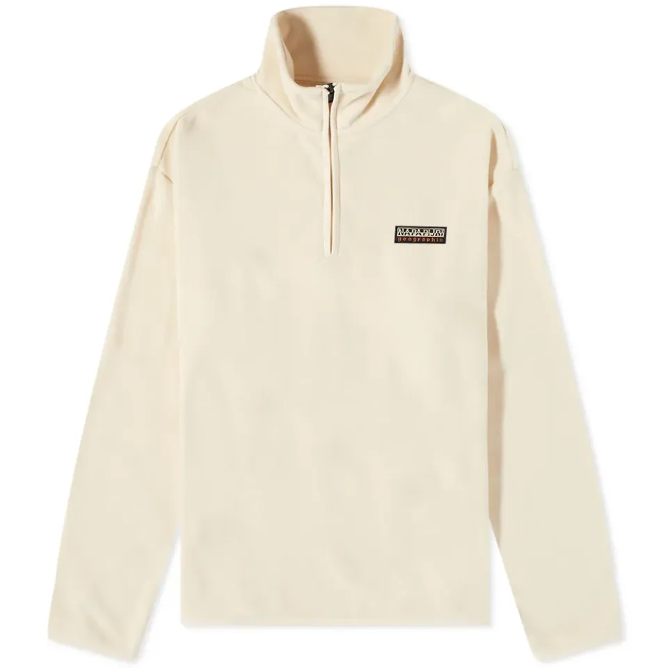 Patch Quarter Zip Fleece