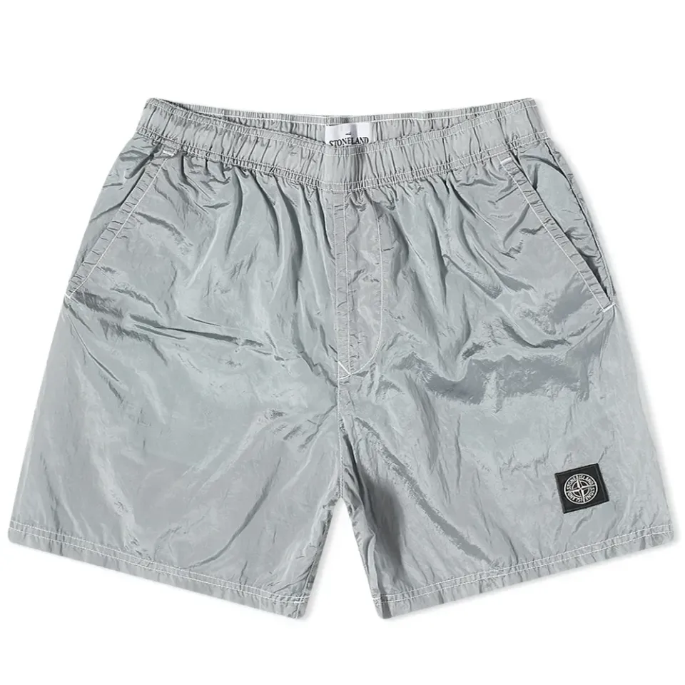 Nylon Metal Swim Shorts