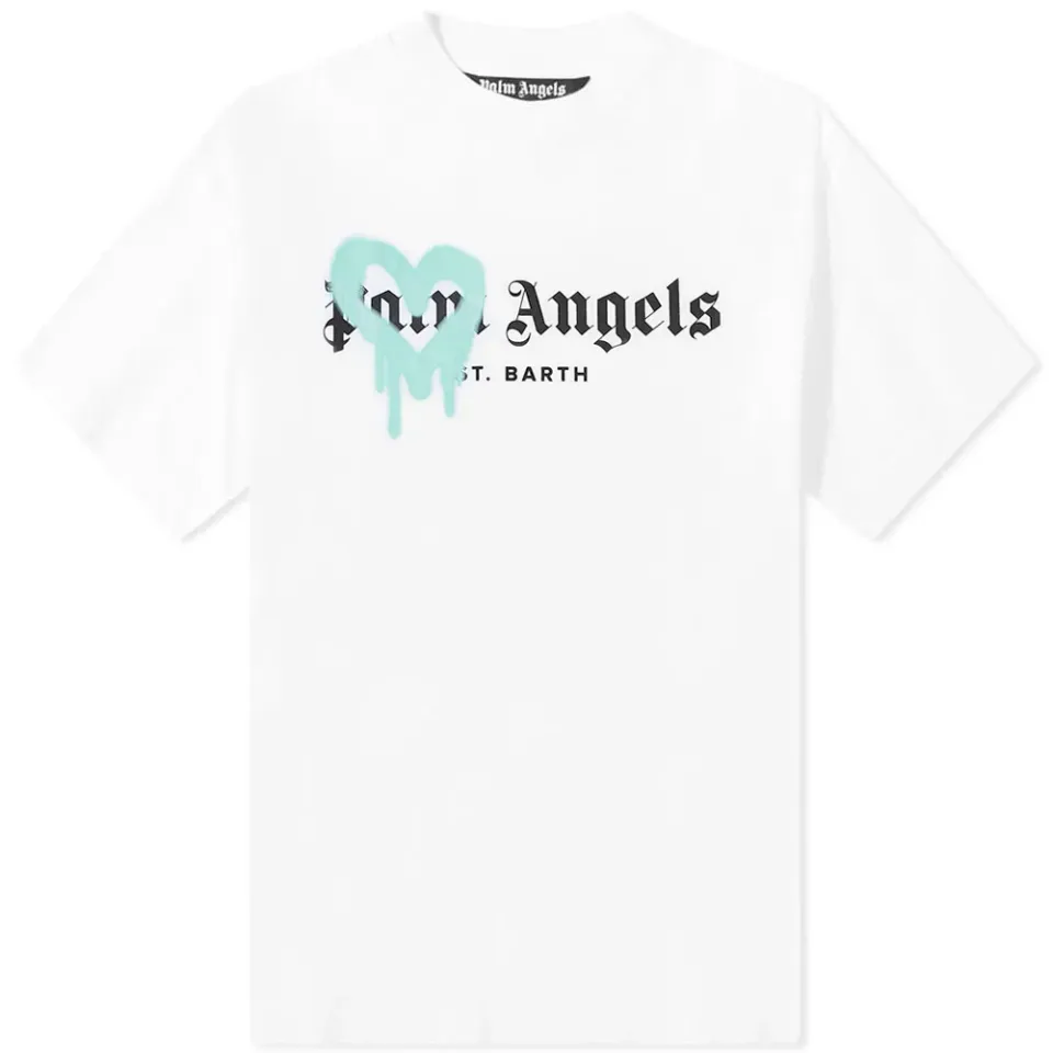 St Barth Spray Logo T-Shirt