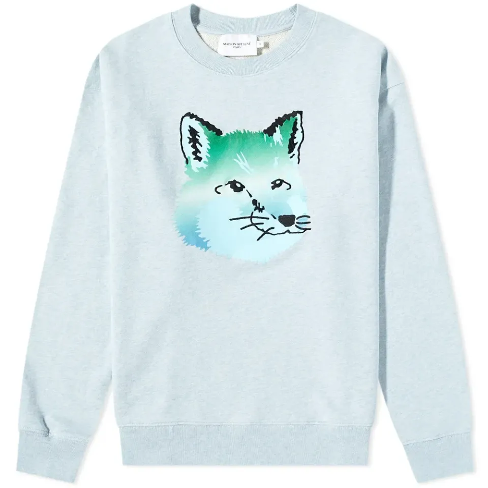 Vibrant Fox Head Relaxed Sweat