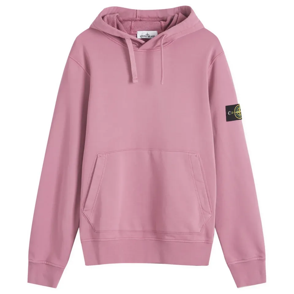 Cotton Fleece Garment Dyed Hoodie