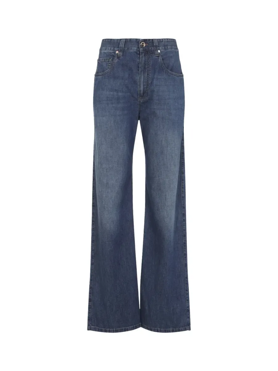 Denim Pants Dark Blue