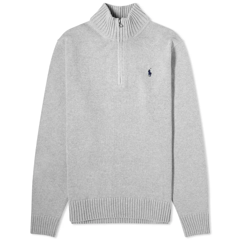 Half Zip Knit Jumper