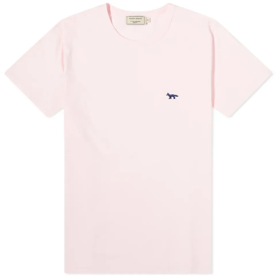Maison Kitsuné Navy Fox Patch Classic T-Shirt