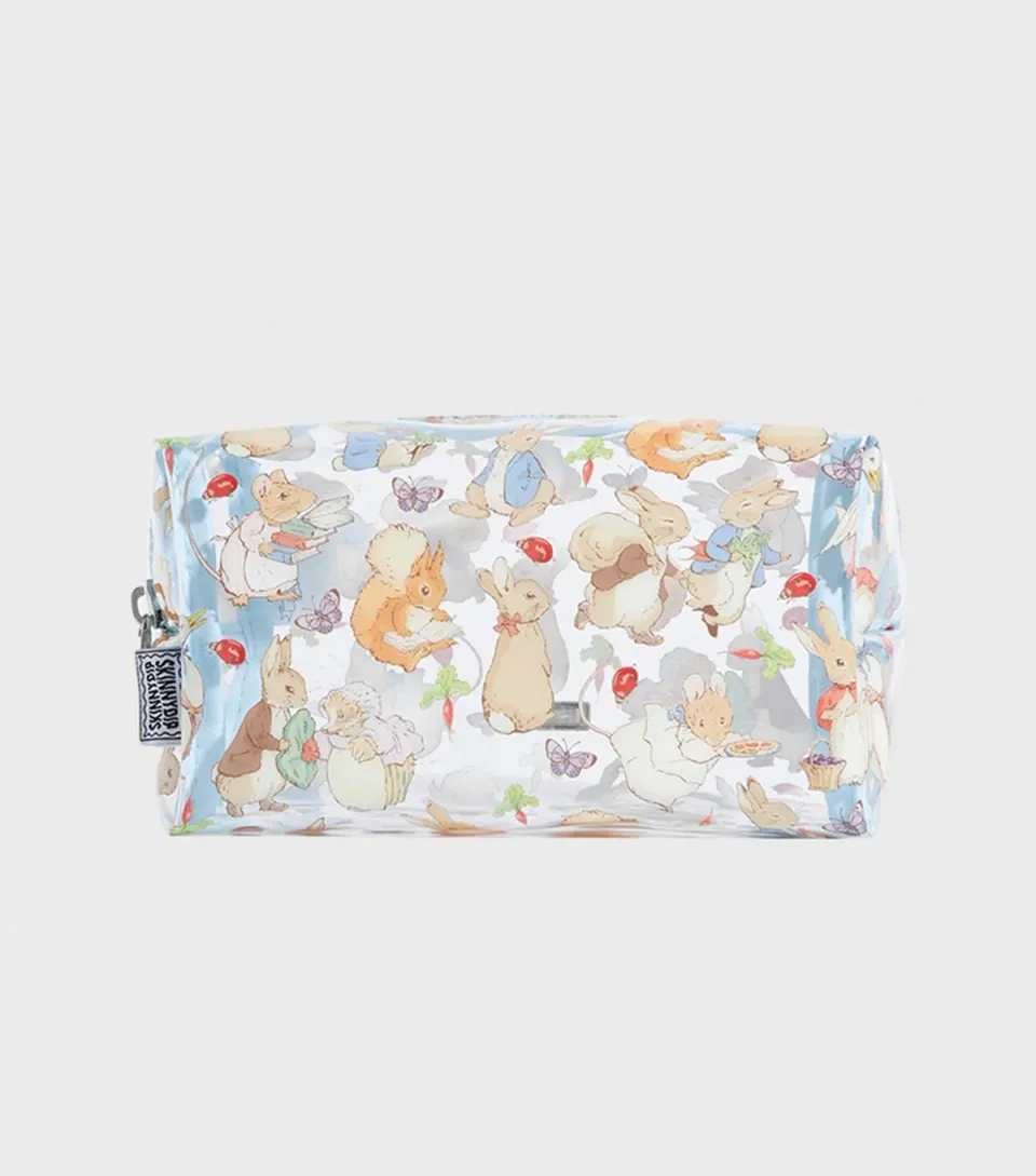 Blue Peter Rabbit Print Make Up Bag