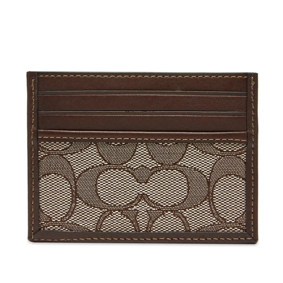 Signature Jacquard Card Case