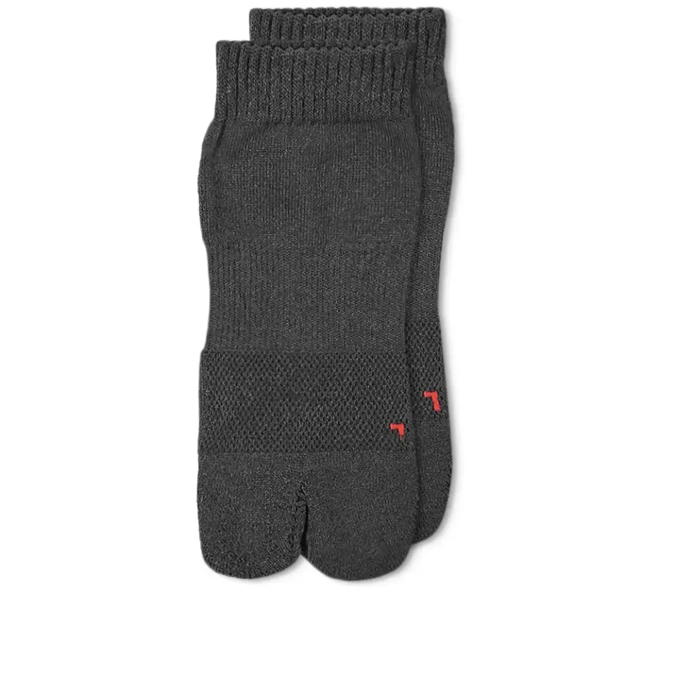 Washi Tabi Pile Ankle Sock