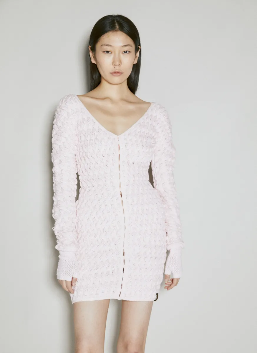 Cut-Out Cereal Mini Dress