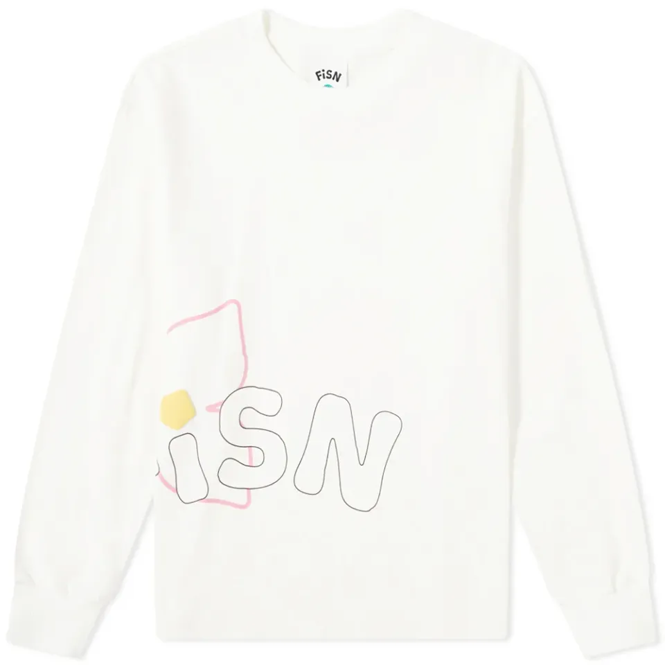 Side Logo Long Sleeve T-Shirt
