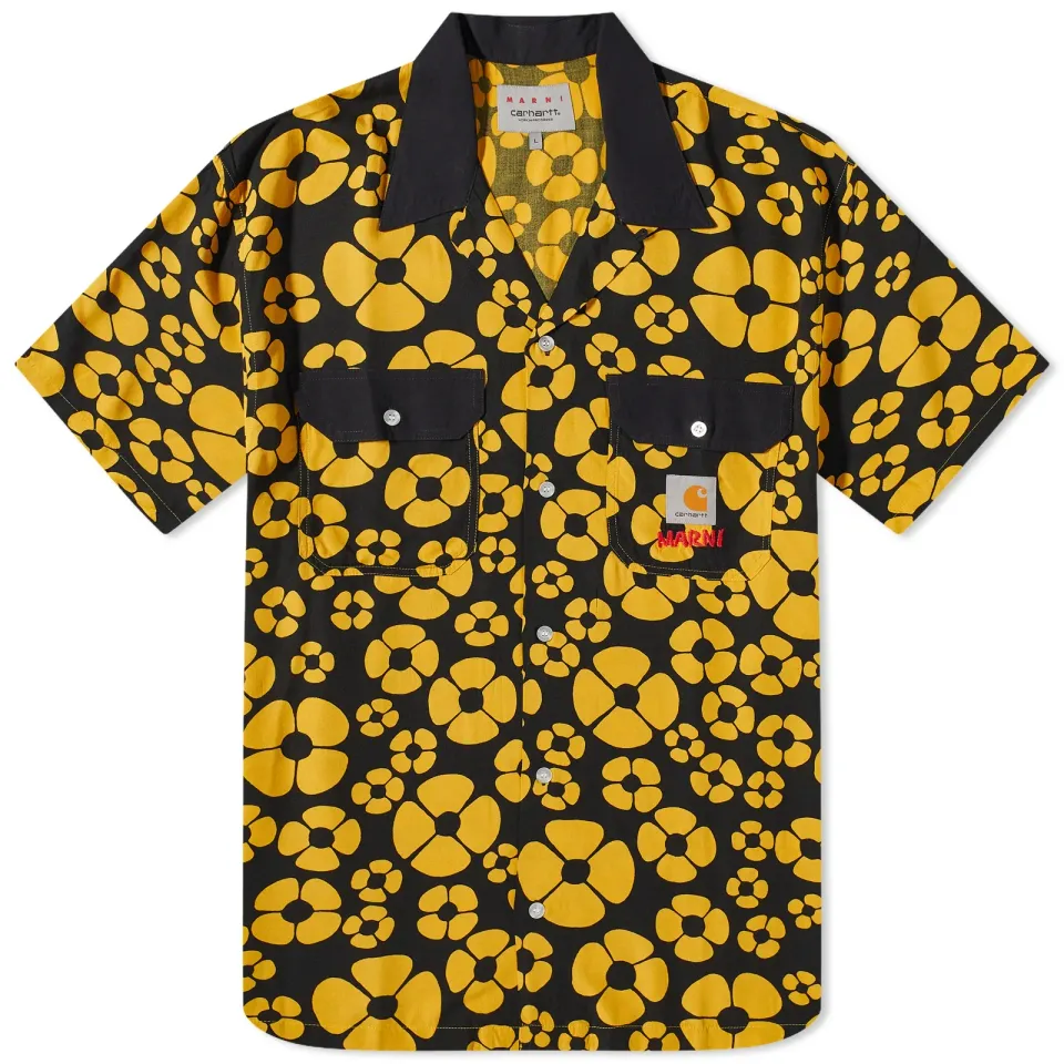 x Carhartt WIP Short Sleeve Floral Work Shirt