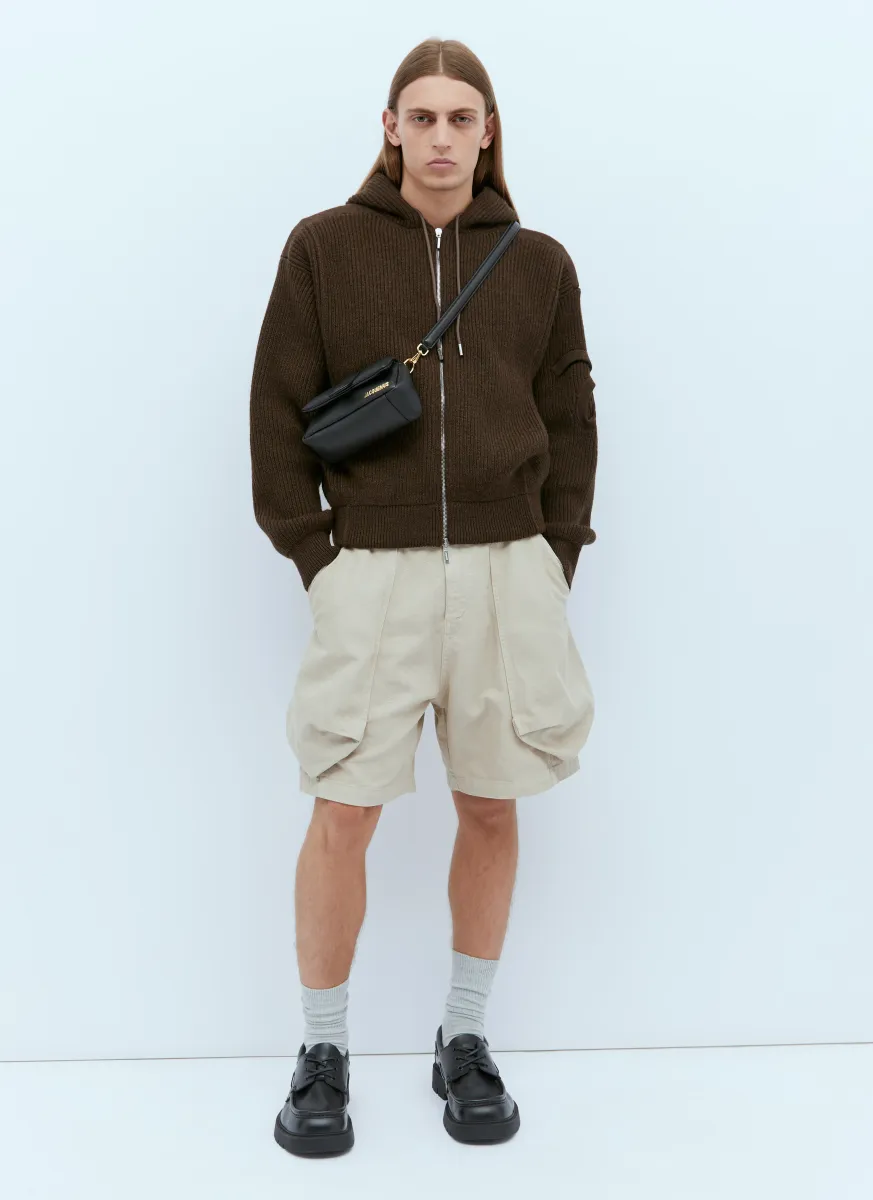 Le Short Cargo Croissant Bermuda Shorts