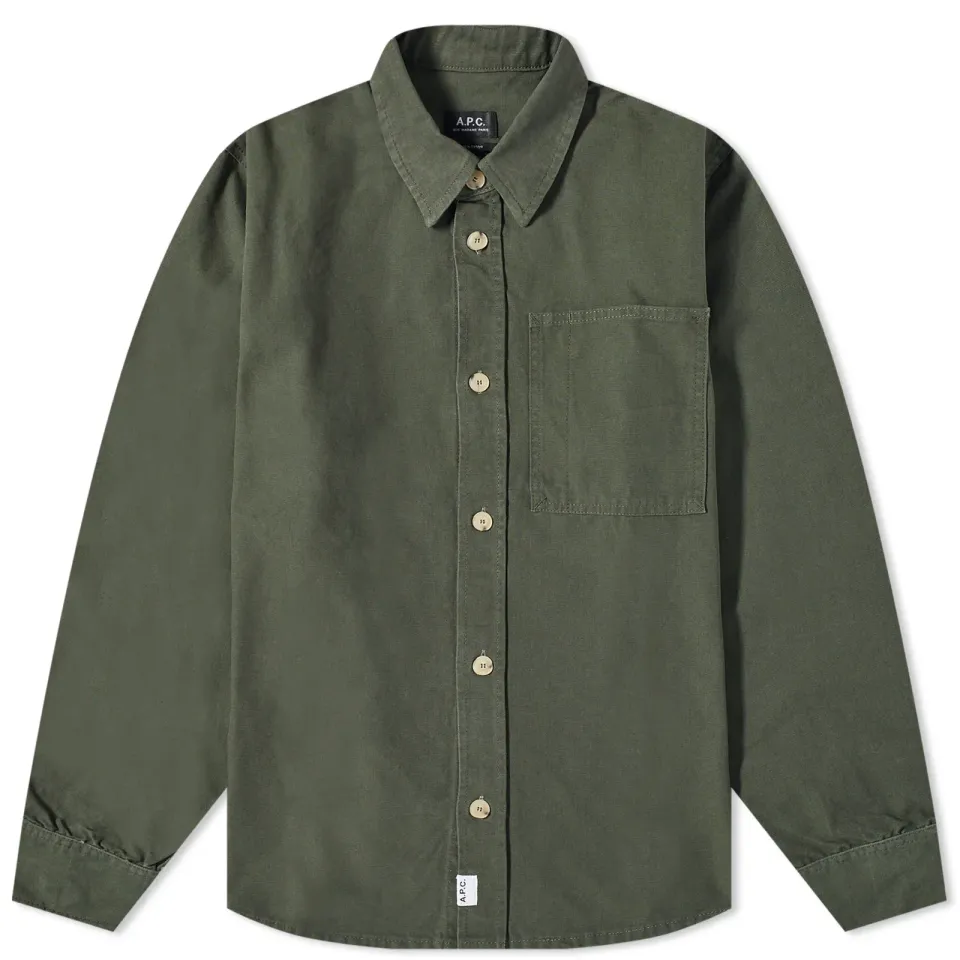 A.P.C. Graham Cavalier Canvas Overshirt