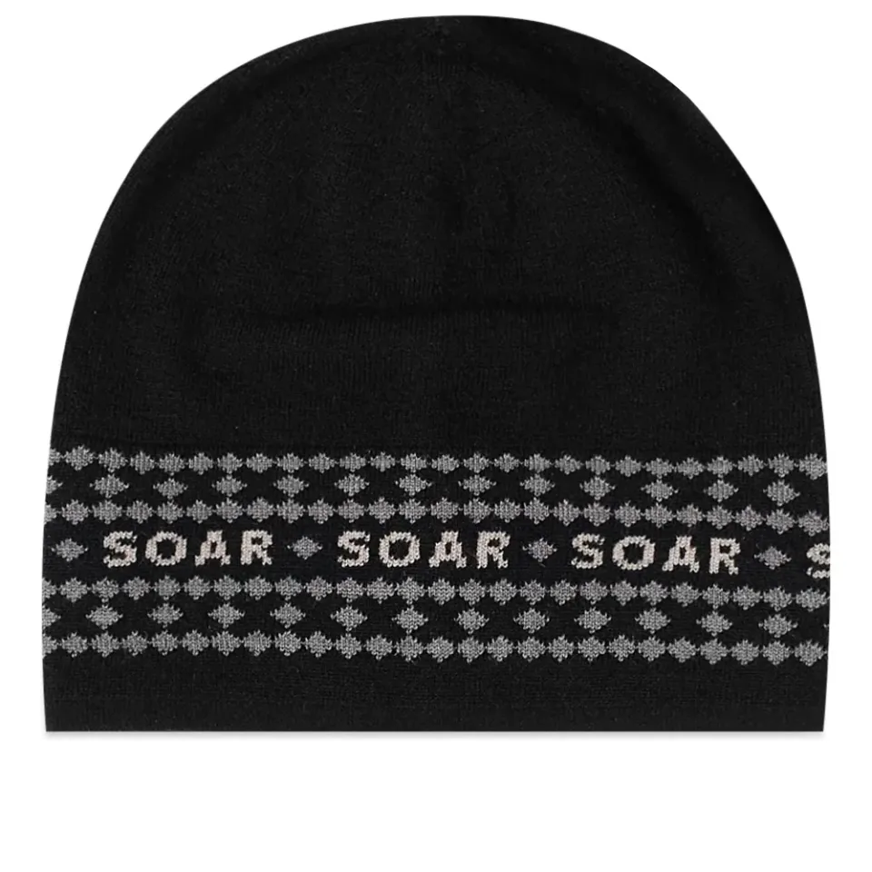 Jacquard Pattern Merino Beanie