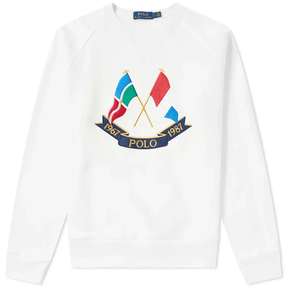 Crossed Flags Crew Sweat