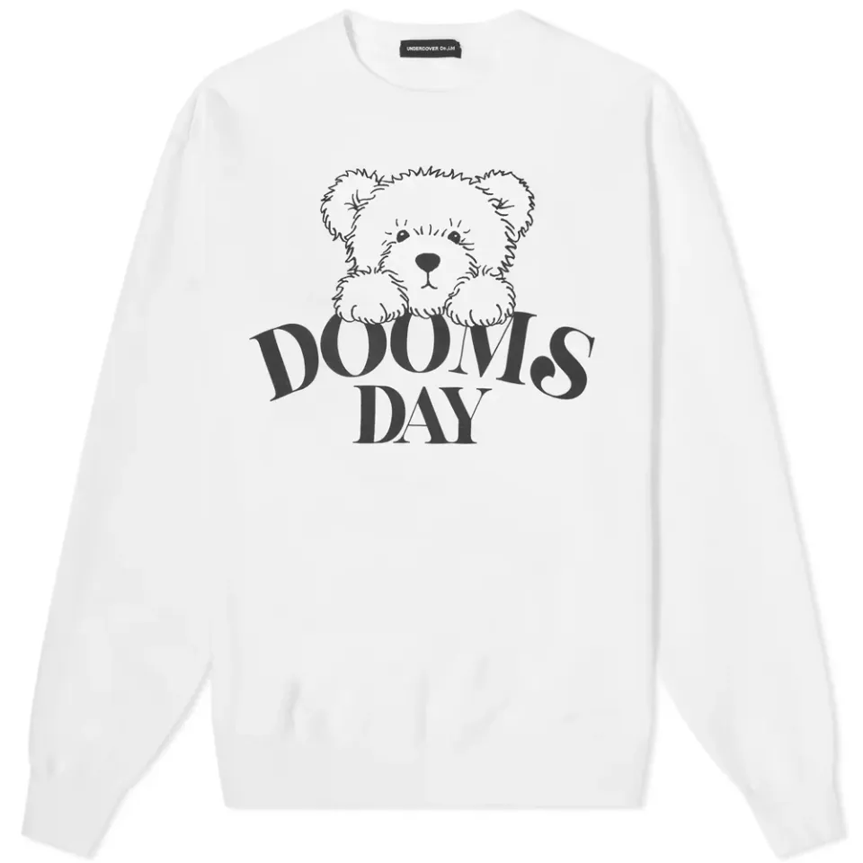 Bear Print Crew Sweat