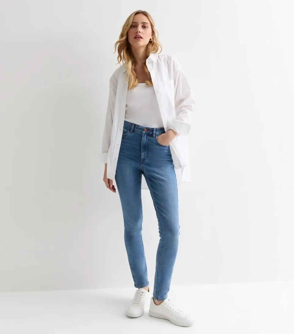 Women's Blue Lift & Shape Jenna Skinny Jeans