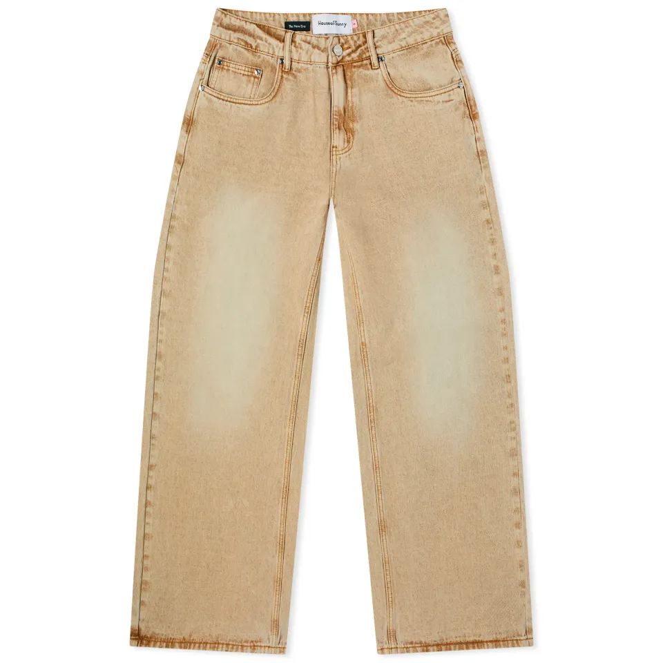 02 Sandblast Wide Leg Denim