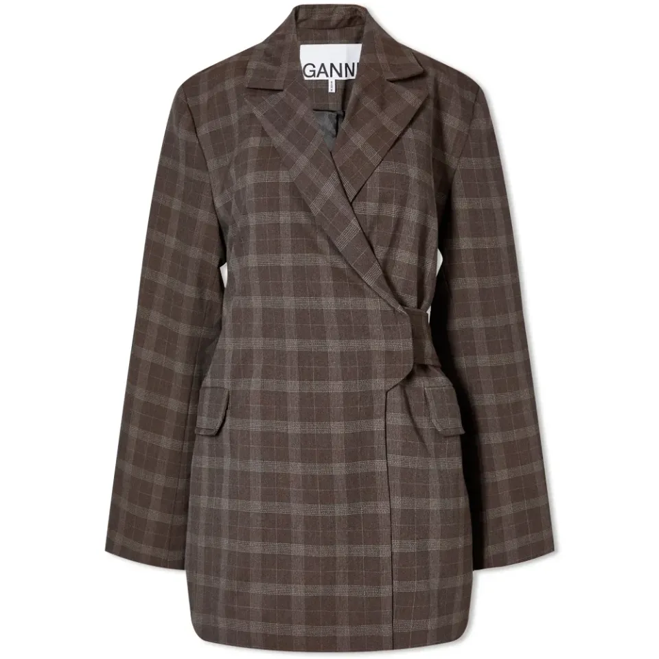 Check Suiting Blazer