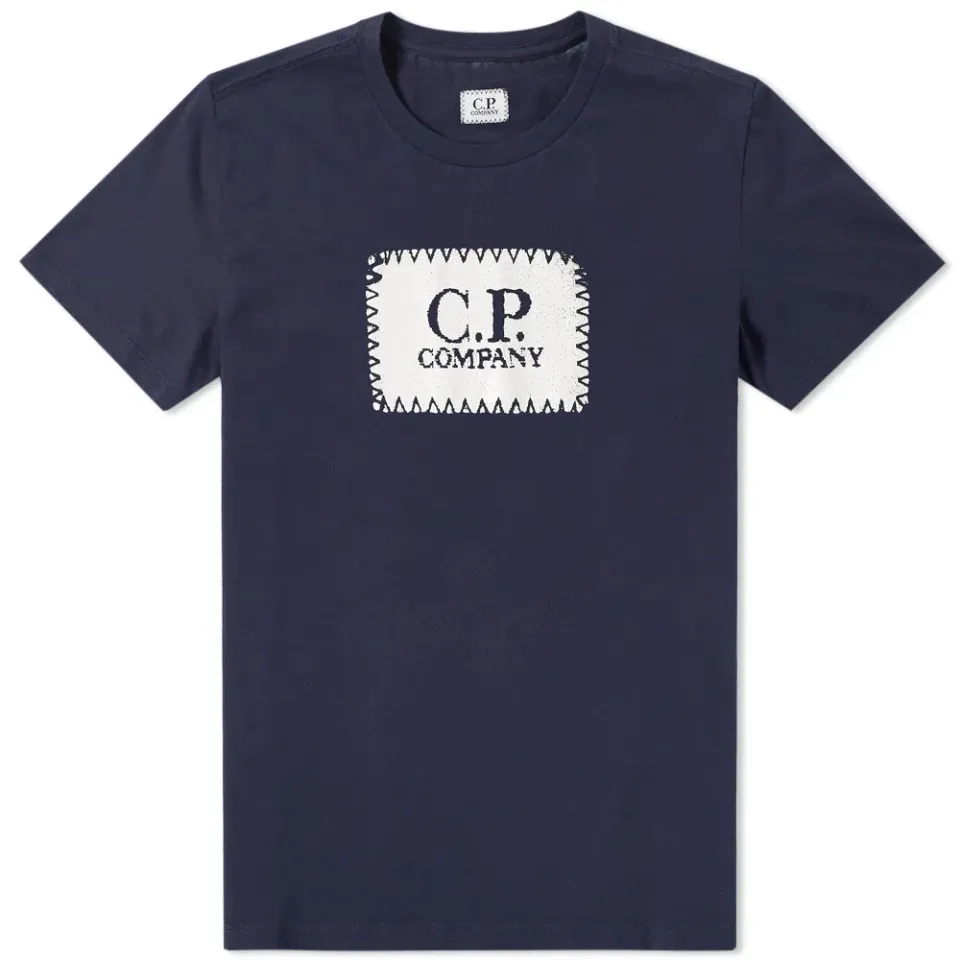 Jersey Block Logo Tee
