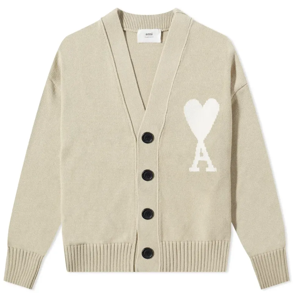 AMI Large A Heart Cardigan