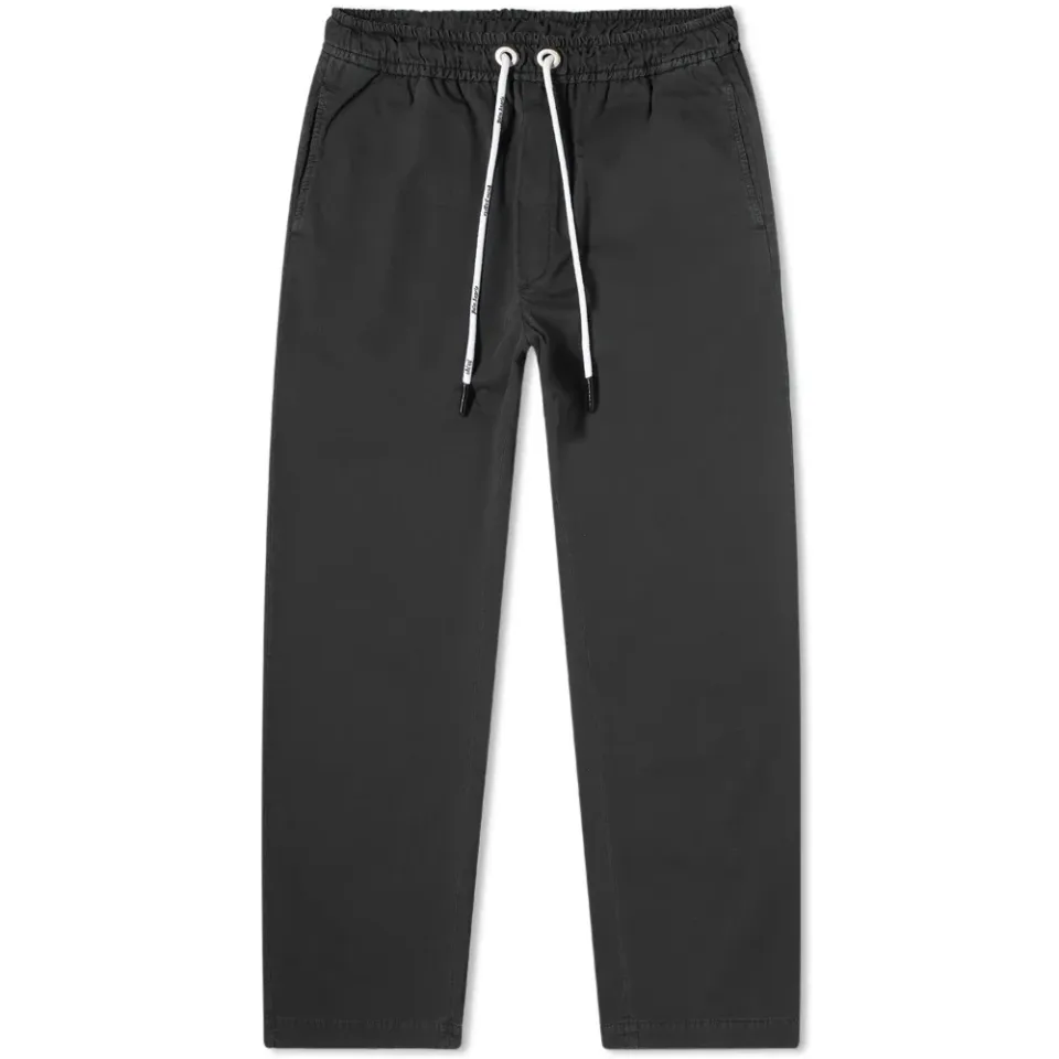 Washed Drawstring Chino