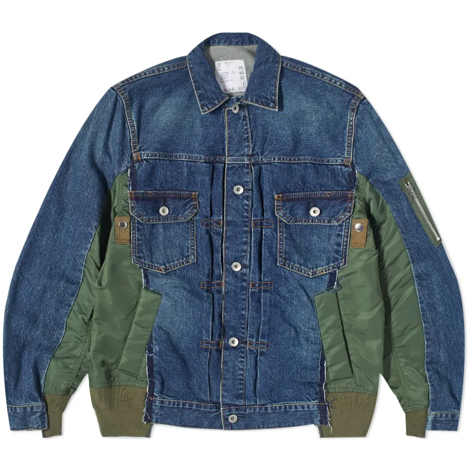 Denim x MA-1 Jacket
