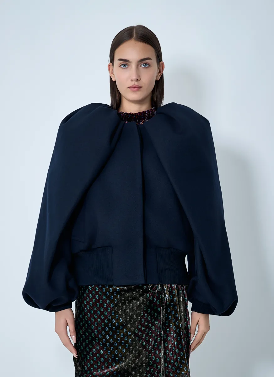 Puff-Sleeve Jacket