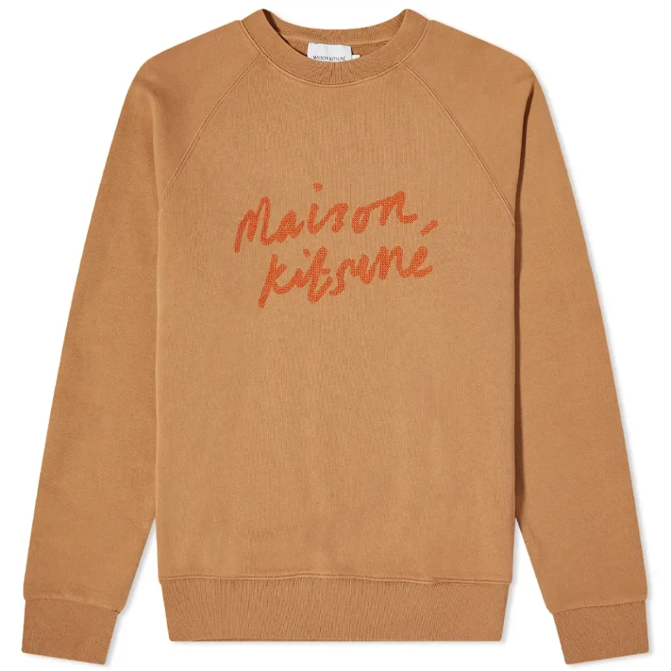 Maison Kitsuné Handwriting Clean Crew Sweat