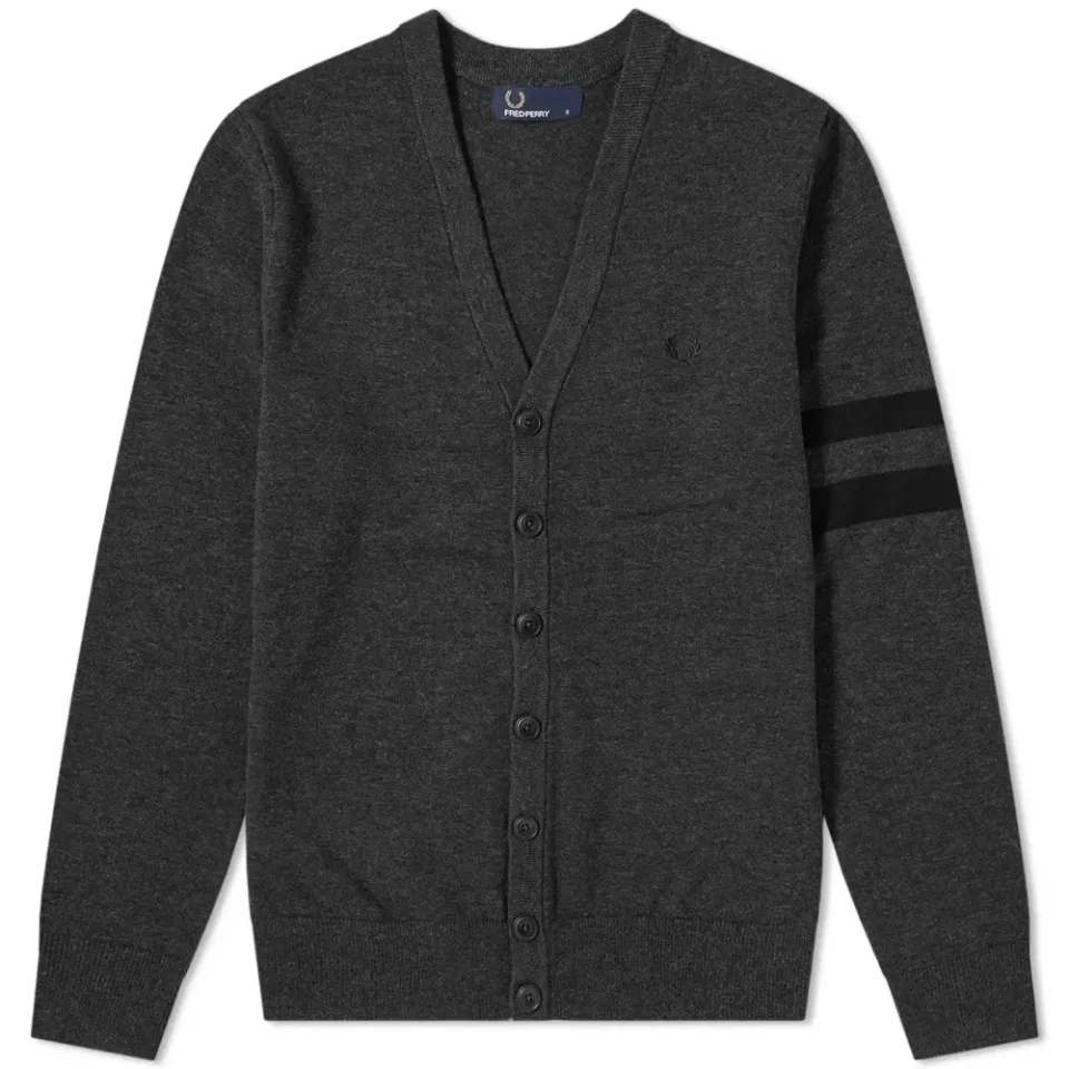 Fred Perry Tipped Sleeve Cardigan