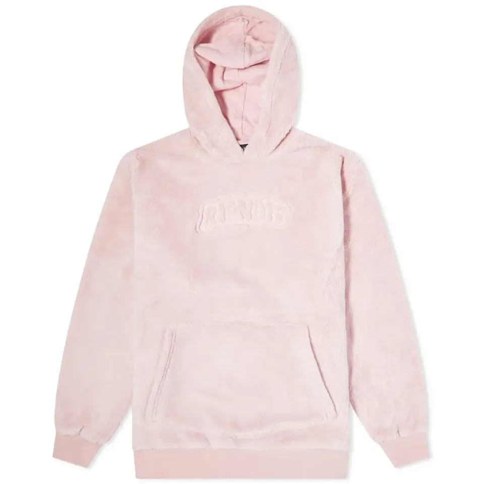 Front Logo Sherpa Pull Over Hoodie