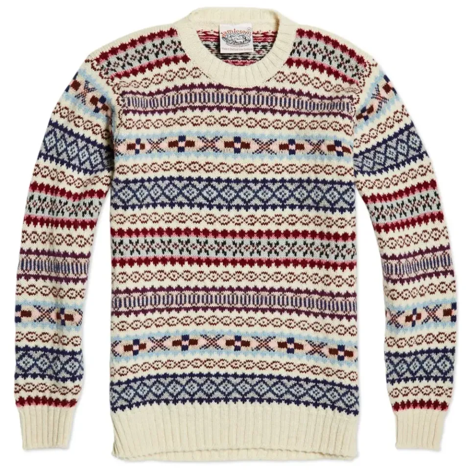 Jamieson's of Shetland Fair Isle Crew