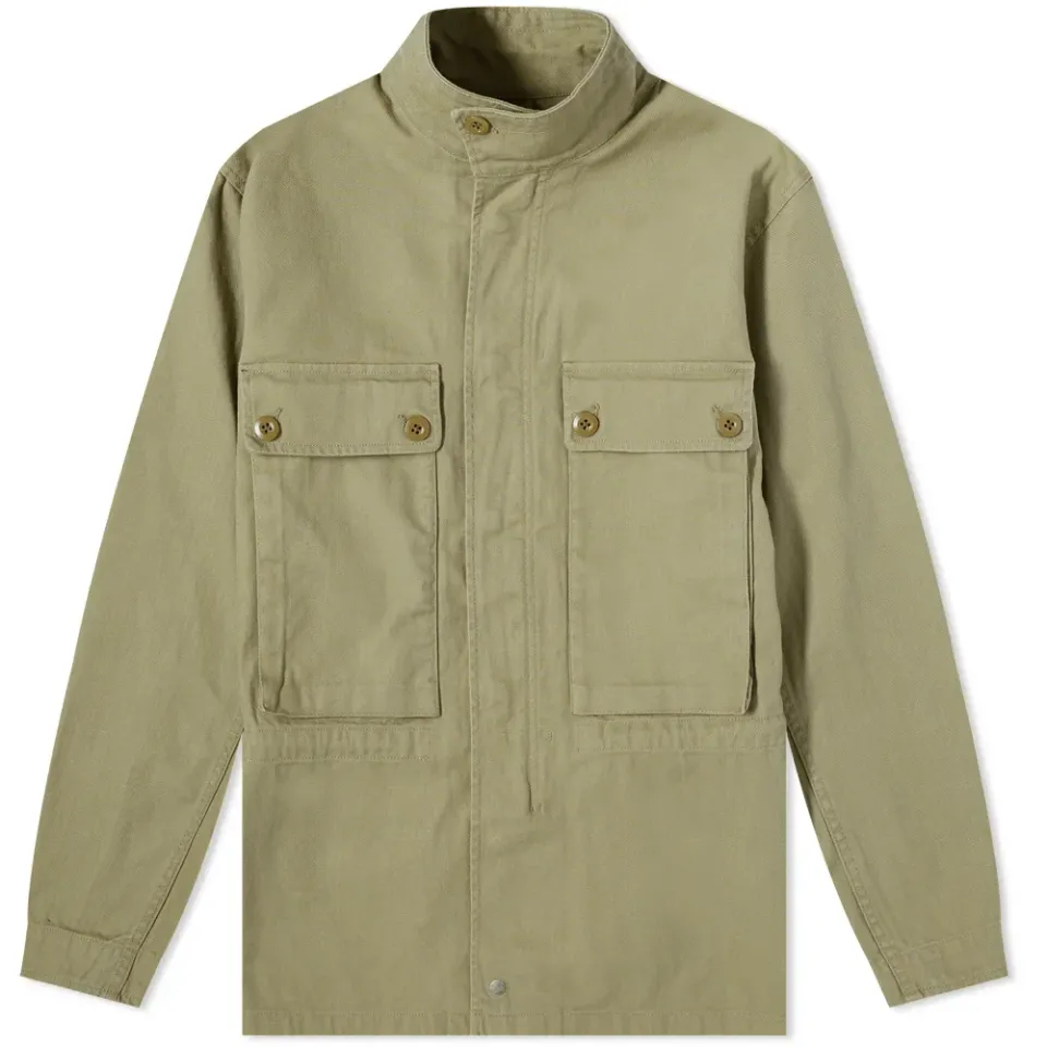 Zip Military Jacket