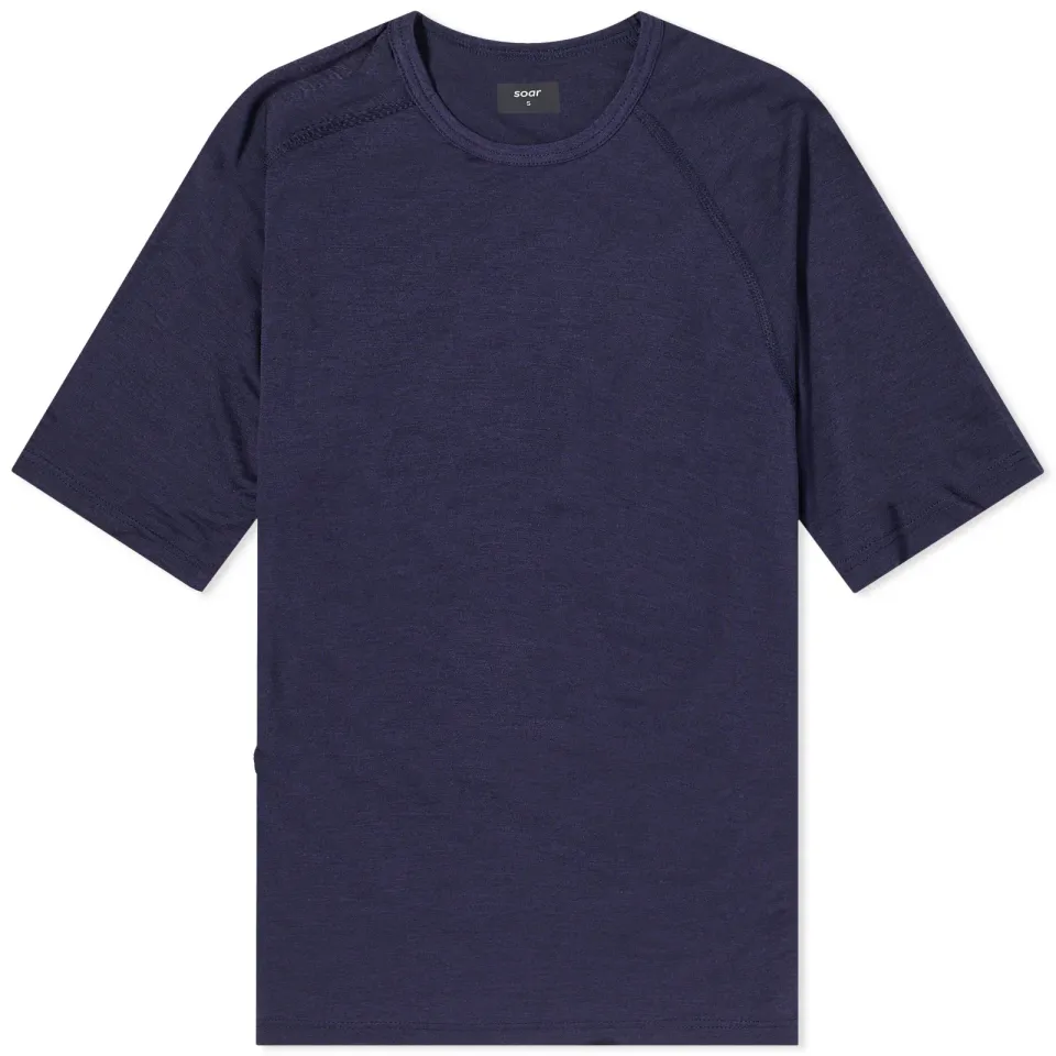 Men's S/S Merino & Silk T-Shirt Base