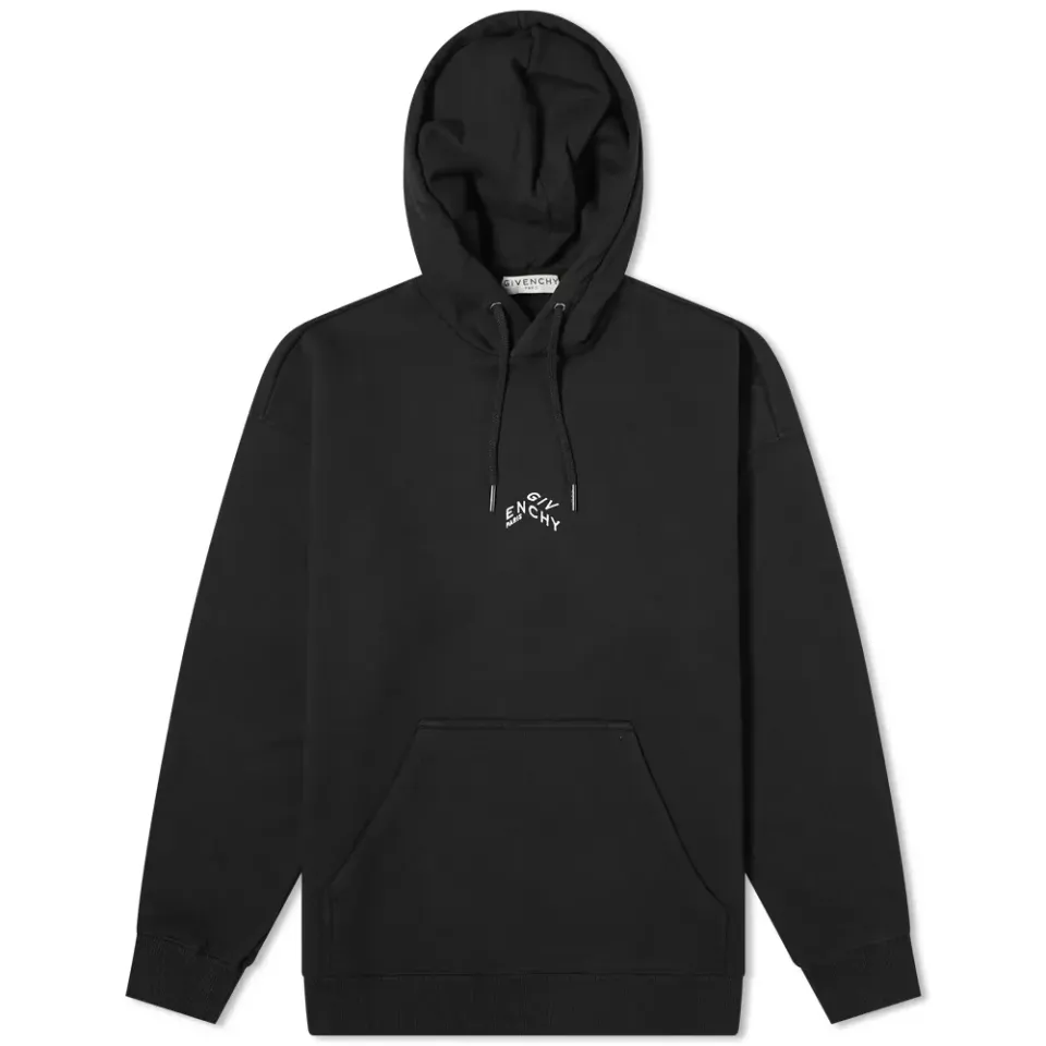 Mini Refracted Logo Embroidered Hoody