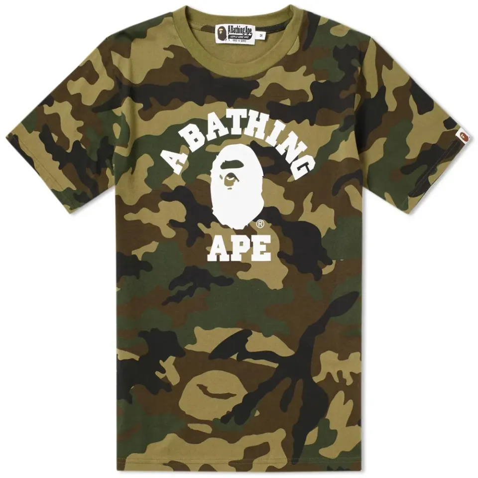Woodland Camo College Tee