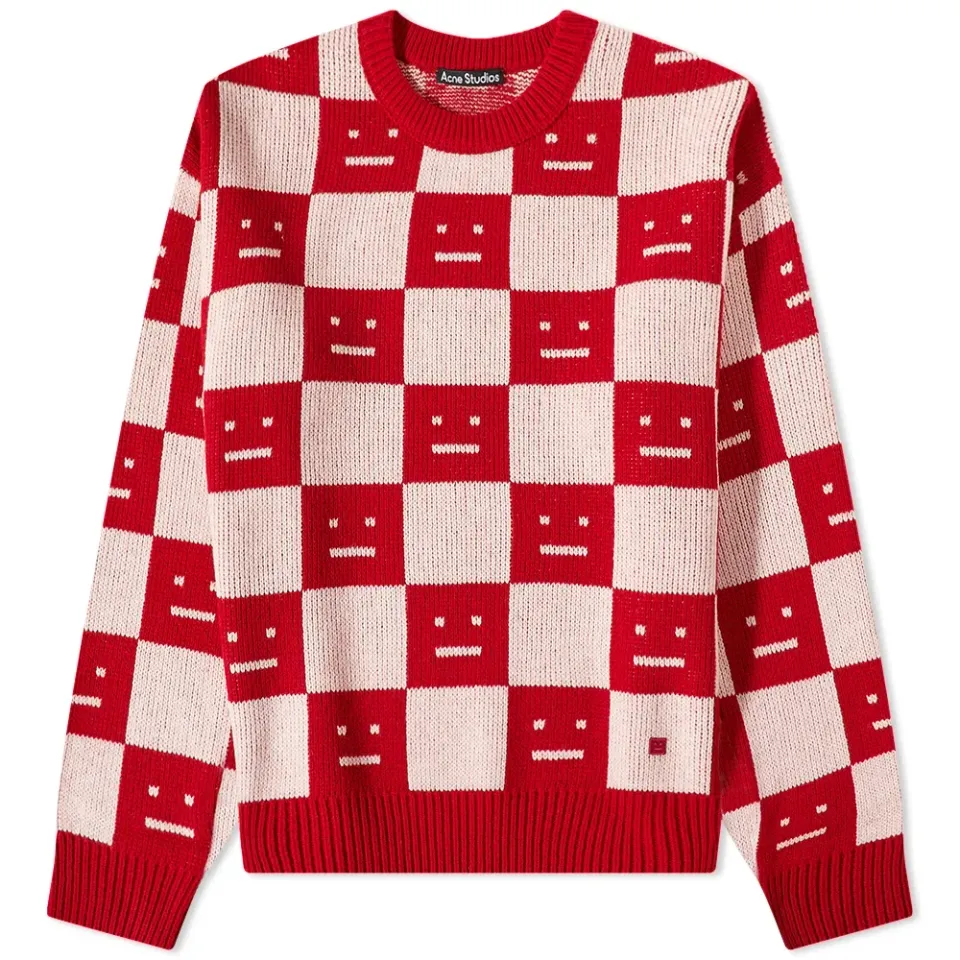 Katlas Checkerboard Face Knit