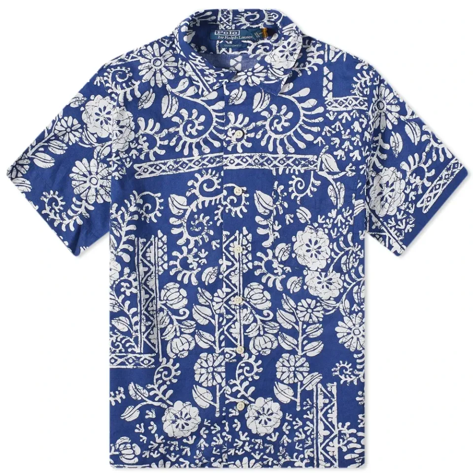 Batik Print Vacation Shirt