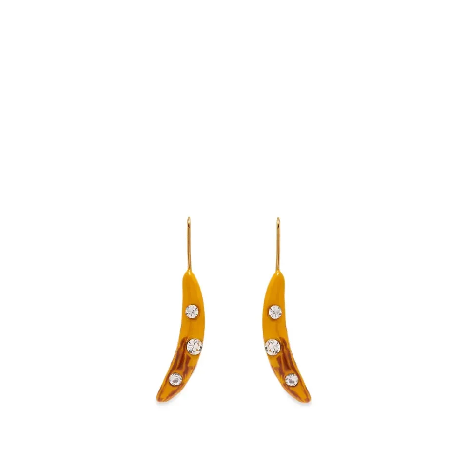 Banana Charm Earrings
