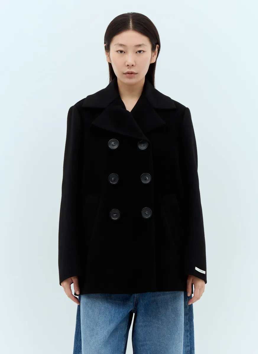 Cocoon-Fit Pea Coat