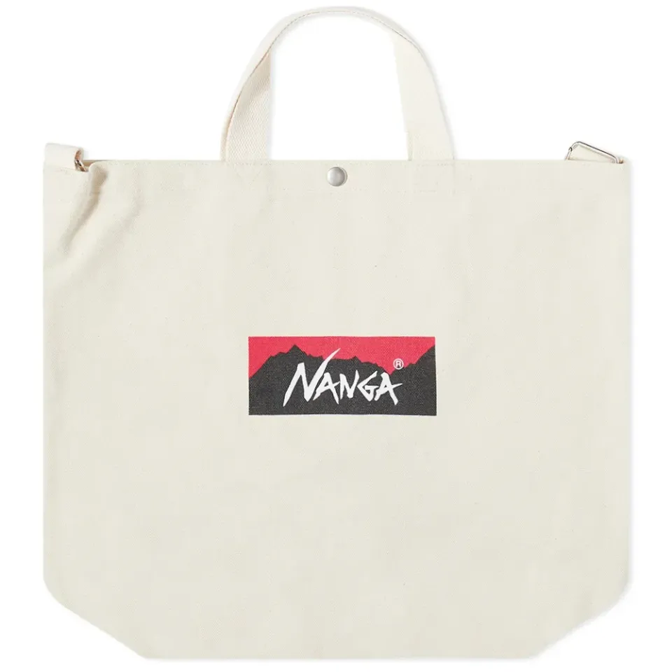 Logo 2 Way Canvas Tote